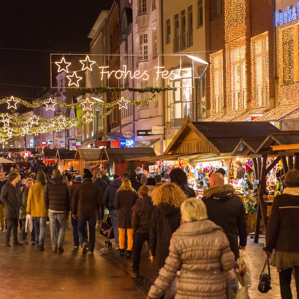 Christmas market at Holm in Flensburg